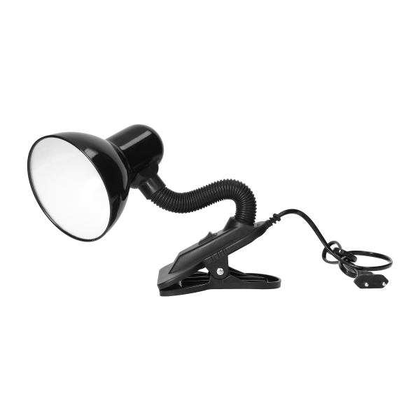 LATSA, desk lamp with a clip, 10W, E27, steel + plastic, black LATSA, desk lamp with a clip, 10W, E27, steel + plastic, black